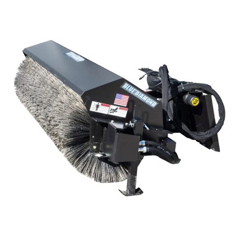 skid steer broom vacuum|skid steer angle broom attachment.